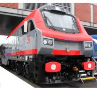 Türkiye Cumhuriyeti Devlet Demiryollari TCDD #DE36 Grey Red Trim Scheme Class DE36000 (Type GE PH37ACai) Diesel-Electric Locomotive for Model Railroaders Inspiration