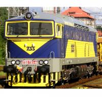 Traťová Strojní Společnost a.s. Hulín #753 781-4 Brejlovec TSS Cargo Blue Yellow Stripes Scheme Class T 478 (753) Diesel-Electric Locomotive for Model Railroaders Inspiration