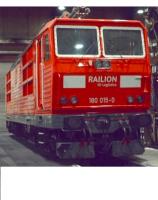 Railion Logistics DB #180 015-0 HO Knödelpresse Bastard Cherry Red Scheme Class ES 499.2 (372, 230, 180) Electric Locomotive DCC Ready