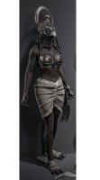MONTH The Egyptian Deity of War SILVER Sixth Scale Figure