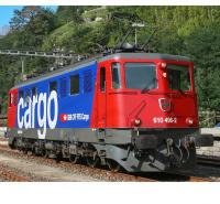 Schweizerische Bundesbahnen CFF/FFS #610 500-1 HO Landquart SBB Cargo Blue Red Front Scheme Class Ae 6/6 (610) Electric Kantonslokomotive DCC Ready