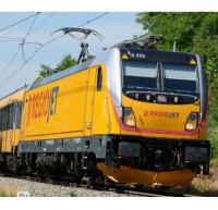 RegioJet a.s. #388.208-1 Yellow Scheme Class P160 MS3 TRAXX Electric Locomotive for Model Railroaders Inspiration