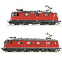 Schweizerische Bundesbahnen SBB/CFF/FFS #421 HO Balerna 6/6 11672 & Re 4/4ˡˡˡ 11361 Re 10/10 Double Electric Locomotive DCC & Sound