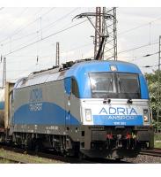 Adria Transport d.o.o. #1216-920 HO Blue Silver Scheme Class 1216 Taurus Siemens Electric Locomotive DCC & Sound