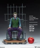 Heath Ledger As Joker & The Jail Bars Base The Dark Knight Premium Format Figure