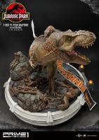 Tyrannosaurus Rex & Two Velociraptors In The Rotunda Jurassic Park 1/8 Statue Diorama pravěký svět