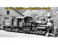 Klickitat Log & Lumber Co. #005 Sn3 St.Regis 3-Truck SHAY Logging Steam Locomotive & Tender for Model Railroaders Inspiration