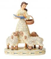 Belle White & Three Sheep In The Woodland Disney Statue