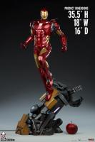 Tony Stark AKA Iron Man Atop A AIM Claw Base The Avengers Light-Up Third Scale Statue