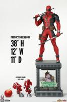 Deadpool  Atop An Unicorn Showcase Base The Contest of Champions Third Scale Statue