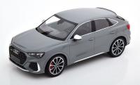 Audi RS Q3 Sportback 2019 Grey Metallic 1/18 Die-Cast Vehicle