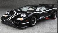 Lamborghini Countach LP500R Black 1/12 Die-Cast Vehicle 