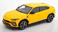 Lamborghini Urus 2018 Yellow Giallo Auge 1/18 Die-Cast Vehicle
