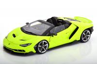 Lamborghini Centenario Roadster 2016 Verde Chiaro 1/18 Die-Cast Vehicle