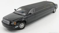 Cadillac DeVille Limousine 2004 Black 1/18 Die-Cast Vehicle