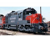 Southern Pacific SP #2954 Red Grey Scheme Class ALCO RSD-12 Road-Switcher Diesel-Electric Locomotive for Model Railroaders Inspiration