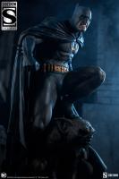Batman Crouched In Wait Atop A Lurking Gargoyle Exclusive Premium Format Figure
