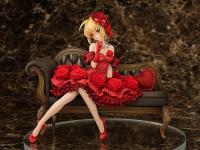 Nero Girl In Her Crimson Dress On Sofa The Idol Emperor Anime Figure