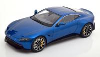 Aston Martin Vantage Coupé 2019 Ming Blue Metallic 1/18 Die-Cast Vehicle
