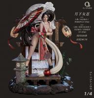 Mai Shiranui & Umbrella & Folding Fan The King of Fighters Deluxe Quarter Scale Premium Collectible Statue Diorama
