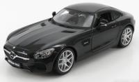 Mercedes AMG GT C190 Coupé 2014 Black 1/18 Die-Cast Vehicle