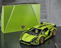 Lamborghini Sián FKP 37 Light Green 1/8 LEGO Technic Vehicle KIT stavebnice
