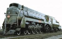 Canadian National Railway CNR #6400 1939 Type Confederation 4-8-4 Steam Locomotive & Vanderbilt Tender for Model Railroaders Inspiration