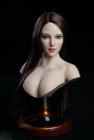 Caucasian Pale Beauty Female Head Sculpt C for Sixth Scale Figure