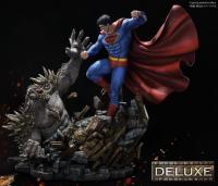 SUPERMAN VS DOOMSDAY The DC Comics Jason Fabok Deluxe Bonus Third Scale Statue Diorama