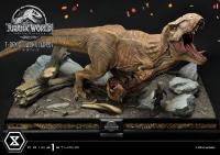 Tyrannosaurus Rex & Carnotaurus & Owen Grady The Jurassic World Fallen Kingdom 1/15 Legacy Museum Statue Diorama  pravěký svět