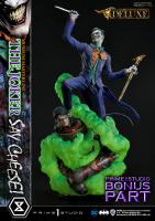 The Jokerized Batman Who Laughs The DC Comics Deluxe Bonus Quarter Scale Statue Diorama