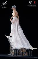 YAN The Ice Princess In A White Gown GhostBlade Crystal Quarter Scale Statue Diorama