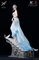YAN The Ice Princess In A Bluish Gown GhostBlade Crystal Quarter Scale Statue Diorama
