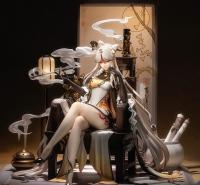 Ningguang In An Armchair & Tuyau Longue Sexy Anime Figure