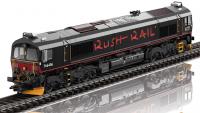 RushRail Sverige #T66406 HO Class 66 Type JT42CWR Diesel Locomotive DC DCC & Sound & Smoke