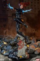 Black Widow Atop A Hydra facility Base The Avenging Superspy Premium Format Figure