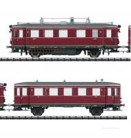 Deutsche Bundesbahn DB #75 902 #140 042 HO Class VT 75.9 Diesel Powered Railcar & 2-Axle Type VB 140 Trailer Car (2-Unit) Pack DCC & Sound