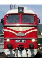 Magyar Államvasutak MÁV #62-228 HO Szergej Red Beige Line & Front Emblem Scheme Class M62 Diesel-Electric Locomotive DCC Ready