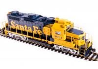 Atchison, Topeka & Santa Fe #3013 HO Yellow Bonnet EMD GP20 Diesel Locomotive DC DCC & Sound Paragon4