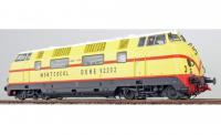DEHE #V2202 0756 HO Yellow Montcocol V 200 Diesel Locomotive DC/AC DCC & LokSound & 2 Smokes