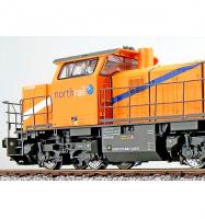 Northrail #D1271 026-7 HO Orange Scheme Class G1000BB Diesel-Eletric Locomotive DC/AC DCC & Sound