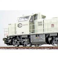 ESU Euro Cargo Rail ECR #FB 1487 HO Light Grey G1000BB Diesel-Eletric Locomotive DC/AC DCC & Sound