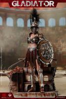 Female Gladiator In A Black Armor The Imperial Legion Sixth Scale Collector Figure