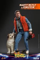 Michael J. Fox As Marty McFly & Einstein The Back to the Future Sixth Scale Collectible Figure Diorama