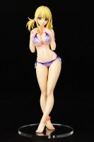 Lucy Heartfilia In A Bluish Swimsuit The Pure in Heart Twin Tail Sexy Anime Figure