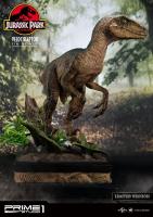 Velociraptor & Closed Mouth The Jurassic Park Sixth Scale Statue Diorama pravěký svět