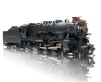 Pennsylvania RailRoad PRR #5435 HO 1950 Cast Pilot Freight K4s 4-6-2 Steam Locomotive & Tender DCC & Paragon2 Sound