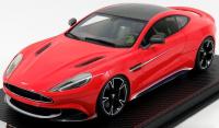Aston Martin Vanquish S Coupé 2014 Red Carbon 1/18 Die-Cast Vehicle