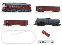 z21 start Digital START Set for HO Model Railroad - DR Class 120 T679.1 Diesel Locomotive & Three Freight Car (4-Unit Pack)  DCC Digitální Souprava