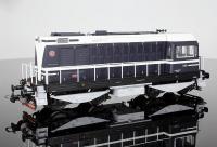 Československé Dráhy ČSD #T435 0140 HO Hektor Dark Blue White Stripe Class 720 Diesel-Electric Locomotive DCC & Sound